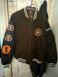 Alpha Industries Wool MA-1 Varsity Bomber Green Jacket Men’s Size X-Large NWT’s  - Bild 1 von 8