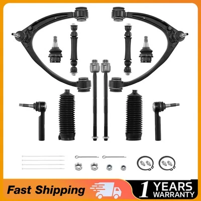 12X Front Control Arm Ball Joint Tie Rod For CHEVROLET SILVERADO 1500 2007-2013 Foto 1 de 4