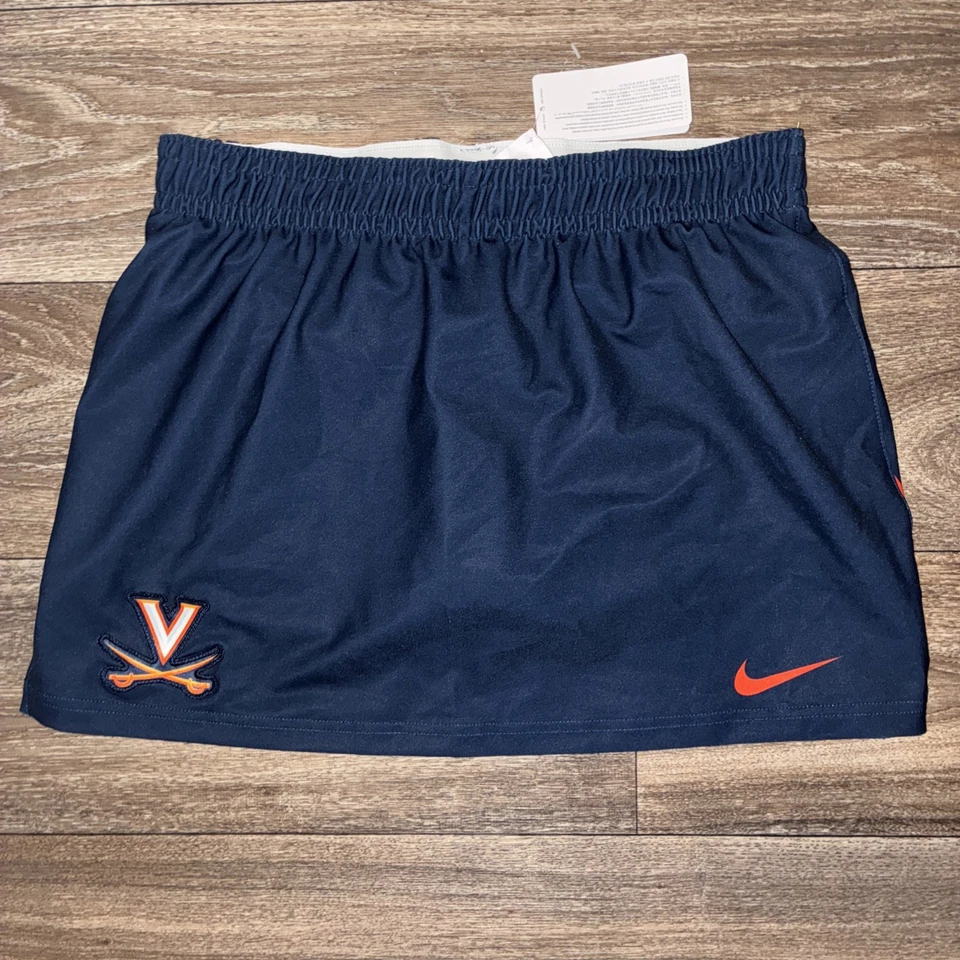 Nike Virginia Cavaliers HyperElite H8 Lacrosse Kilt Women's M Skort Blue DC7676