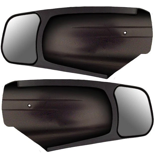 CIPA 10950 Chevrolet/GMC Custom Towing Mirror - Pair Black 18 inches