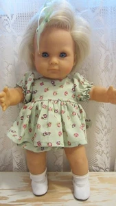 VTG Character 16" Max Zapf West Germany Doll, Custom Cotton Outfit Made by Me - Picture 1 of 13