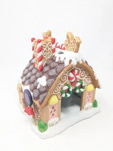 Partylite P7304 Gingerbread Tealight House Candle Holder Retired NEW - Picture 1 of 10