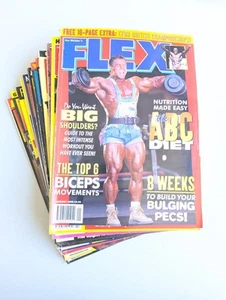 FLEX - VTG BodyBuilding Magazine Bundle - Full Set - 1998 - Picture 1 of 13