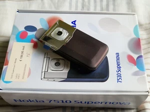 Superb Condition UNLOCKED Boxed Nokia 7510 Mobile Phone Matching imei Collectors - Picture 1 of 14