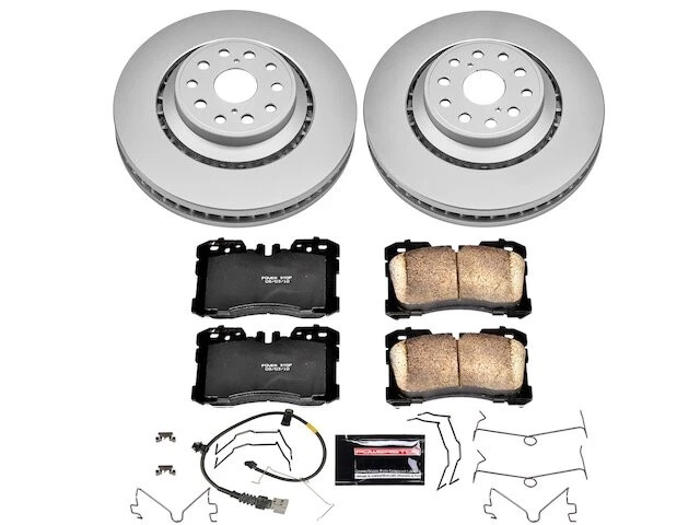 Kit de pastillas de freno delanteras y rotor para 07-09 Lexus LS600h LS460 L TRACCIÓN TRASERA AWD Base FD57C2 Foto 1 de 1