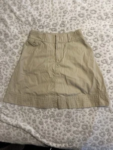 ralph lauren Khaki Skirt Women’s Sz 6 T2 - Picture 1 of 3
