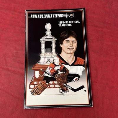 PHILADELPHIA FLYERS OFICIAL 1985-86 ANUARIO 1986 NHL Hockey Foto 1 de 4