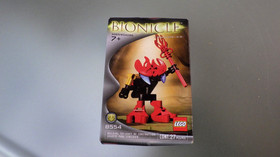 2002 Lego BIONICLE Mini Figure Set 8554 TAHNOK VA New in Sealed Box NIB retired