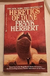 Heretics of Dune Frank Herbert 1987 Ace Paperback Edition Vintage - Picture 1 of 7