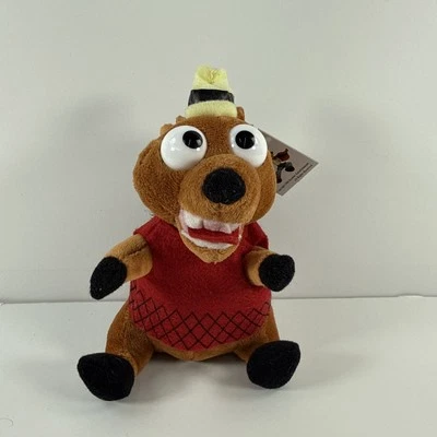 ✅ FIGURA DE PELUCHE HOODWINKED PELÍCULA TWITCHY LA ARDILLA 2006 NUEVA CON ETIQUETAS 6,5" Foto 1 de 4