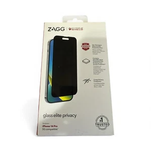 Zagg InvisibleShield Glas Elite Privacy Displayschutzfolie iPhone 14 Pro - Bild 1 von 2