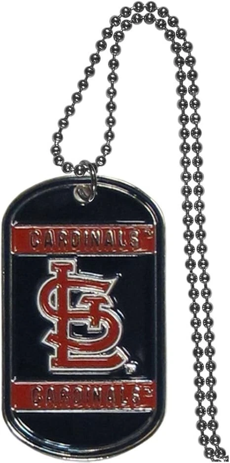 St. Louis Cardinals Stainless Steel Dog Tag Necklace - Image 1 of 1