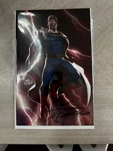 THE BOYS #1 (Fan Expo INHYUK LEE SIGNED Red Virgin Variant 1/350 + COA) NM 2022 - Picture 1 of 2