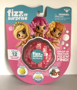 New Moose Toys Fizz 'n' Surprise Color Change Mermaid Toy Figure 12 To Collect - Picture 1 of 13