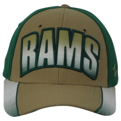 NCAA Zephyr Colorado State Rams Flex Fit Stretch Medium/Larg Adult Hat Cap  - Image 1 of 4