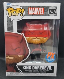 Funko Pop! Vinyl: Marvel - King Daredevil - Diamond Comics (Exclusive) #1292 - Picture 1 of 8