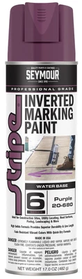 Seymour Stripe 6-Series Inverted Ground Marking Paint (17 oz) - Case of 12 - Image 1 of 4