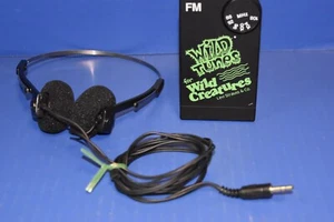 Wild Tunes Wild Creatures Levis Levi Strauss Advertising FM Radio Works Head Set - Picture 1 of 4