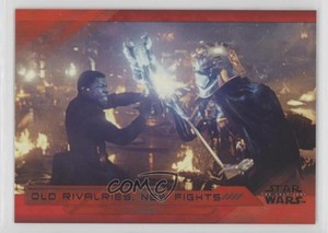 2018 Topps Star Wars: The Last Jedi Series II Red /199 Finn Captain Phasma 1w3