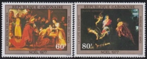 F-EX38374 GABON MNH 1977 CHRISTMAS NAVIDAD ART MADONNA PAINTING RUBENS. - Picture 1 of 1