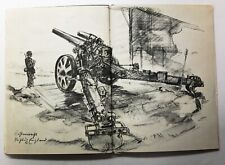 1941 Ernst Eigner Skizzenbuch Zeichnungen gedruckt Feldzug Wehrmacht v160