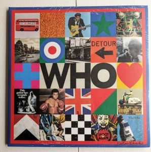 The Who 'WHO' - Ltd Audiophile Deluxe Red, White & Blue Triple Vinyl LP - NEW - Picture 1 of 3