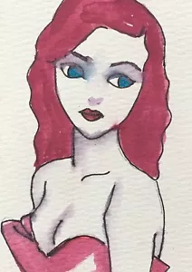 ACEO Original Mixed Media Painting - Picture 1 of 1