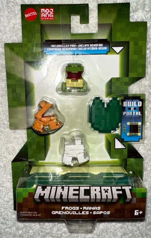 MINECRAFT BUILD A PORTAL FROGS  **NEW** Cover