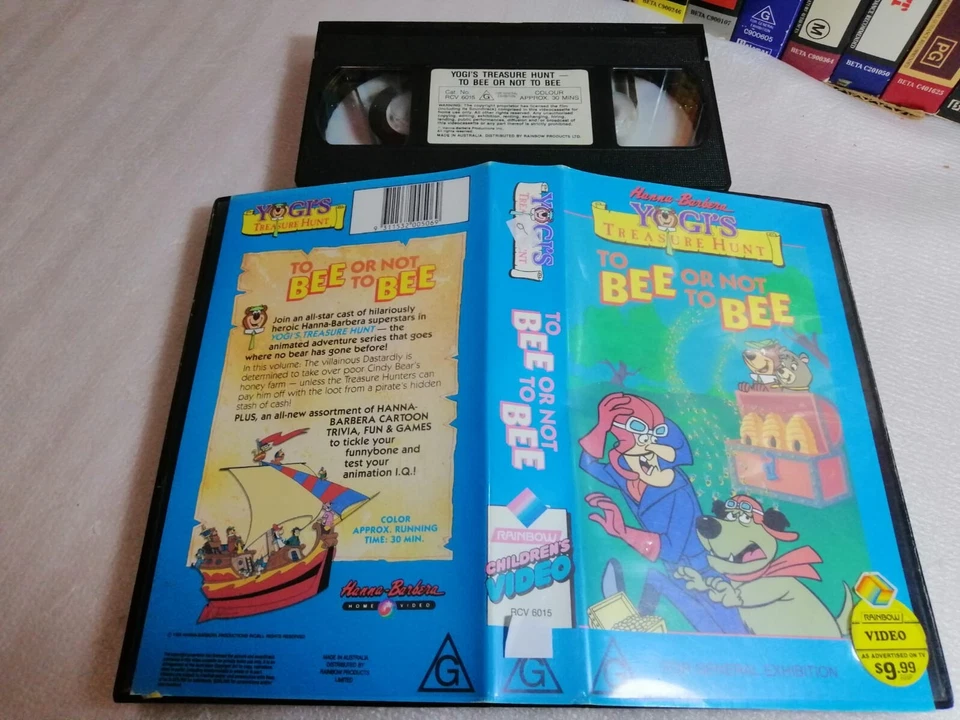 Yogi's Treasure Hunt: To Bee or not to Bee 1985 - Hanna Barbera Classic CARTOON! - Image 1 of 1
