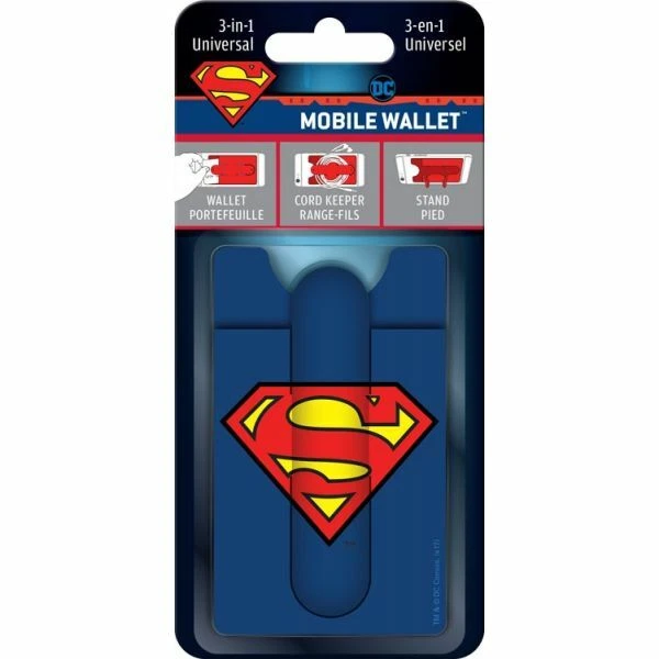 Cartera móvil Trends International con logotipo de Superman con Foto 1 de 1