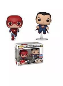 The Flash & Superman NYCC 2018 EXCLUSIVE FUNKO Pop Vinyl Figure (IN HAND) - Picture 1 of 1