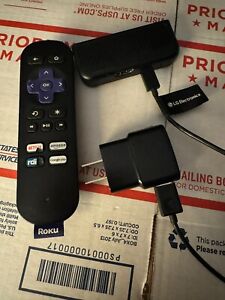 Roku 3900X Express HD Streaming Media Player w/ USB Cable, Charger & Remote