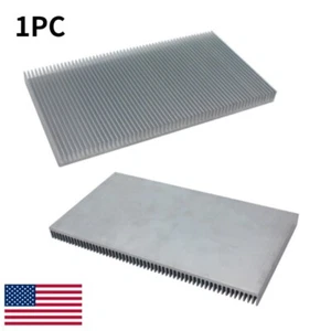 100*186*12MM Aluminium Heat Sink Thermal Cooling Fin Radiator CPU Power ID Chip - Picture 1 of 6