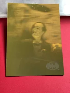 1996 Fleer/Skybox Batman Holo Series Gold Foil #11 Alfred Pennyworth Card /E41 - Picture 1 of 2