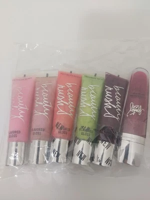 Lote de 6 Brillos Labiales Saborizados Victoria's Secret Belleza Rush Sellados Fenty Coleccion Foto 1 de 2