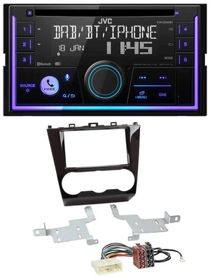 JVC MP3 USB 2DIN DAB Bluetooth CD Autoradio für Subaru Forester ab 2015 - Bild 1 von 4