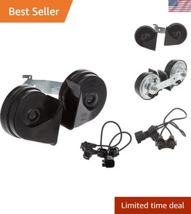 Universal Fit 7201622 Dual Horn Assembly for Ford, GM, & Chrysler Vehicles - Foto 1 di 7
