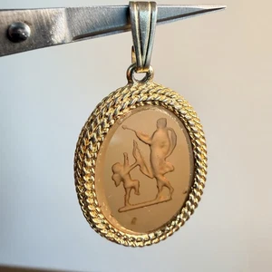 Vintage Kamee Venus Amor Anhänger - Bild 1 von 7