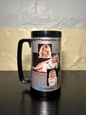 Vintage MOPAR 1981 Stephanie Pin Up Chrysler Corporation Direct Connection Mug - Image 1 of 4