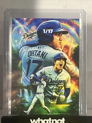 Shohei Ohtani 2025 BloNo Anime Card /17 SSP Rainbow Waterfall SP RARE - Image 1 of 2