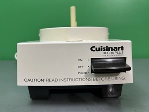 CUISINART DLC-10 Plus Food Processor *Base Motor Only* Tested Works Great Japan - Picture 1 of 17