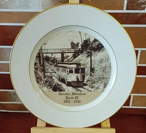 Arvada Streetcar Route 82 Historical Collectors Plate Denver Colorado Train Car - Bild 1 von 3