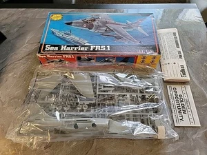 Vintage 1/48 Sea Harrier FRS.1 Vertical Jet MPC MODEL Open Box READ - Picture 1 of 4