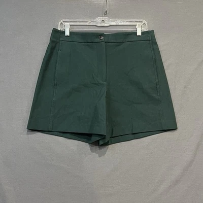 Ann Taylor The Marina короткие женские размер 8 зеленые китайские с высокой талией 6 дюймов внутренний шов новые - Изображение 1 из 4