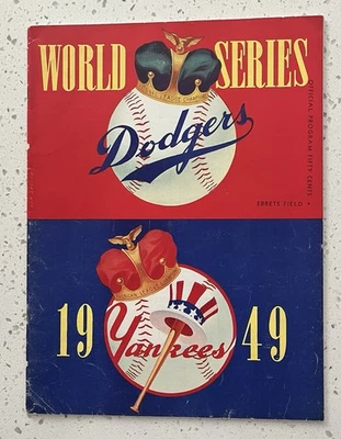1949 World Series Dodgers Version Unscored - Image 1 of 4