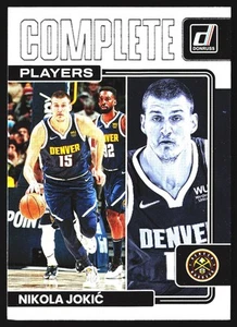 Nikola Jokic 2022-23 Panini Donruss Complete Players Denver Nuggets Card No.6 - Picture 1 of 2