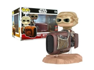 2017 POP! Star Wars Rey mit Speeder Galactic Convention Excl #174 Figur Funko JC - Bild 1 von 1