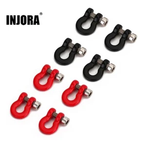 Ganchos de remolque INJORA D Rings con tornillos M2 para parachoques SCX24 - Imagen 1 de 9