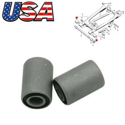 2x Swing Arm Bushings Set For Honda CL70 SL100 CB125 SL125 XL100 ,52147-028-300 - Image 1 of 4