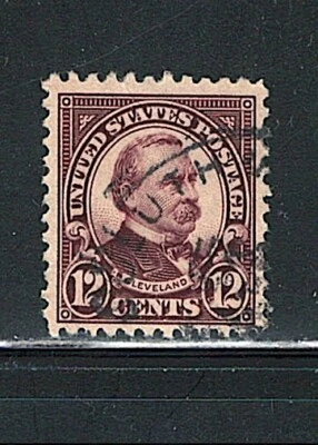 US Year of 1923 Cleveland Single Stamp Scott# 564 (Used), - Image 1 of 2